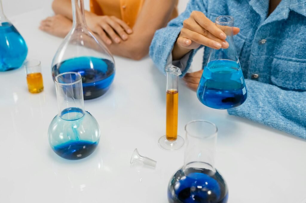 People Doing an Experiment